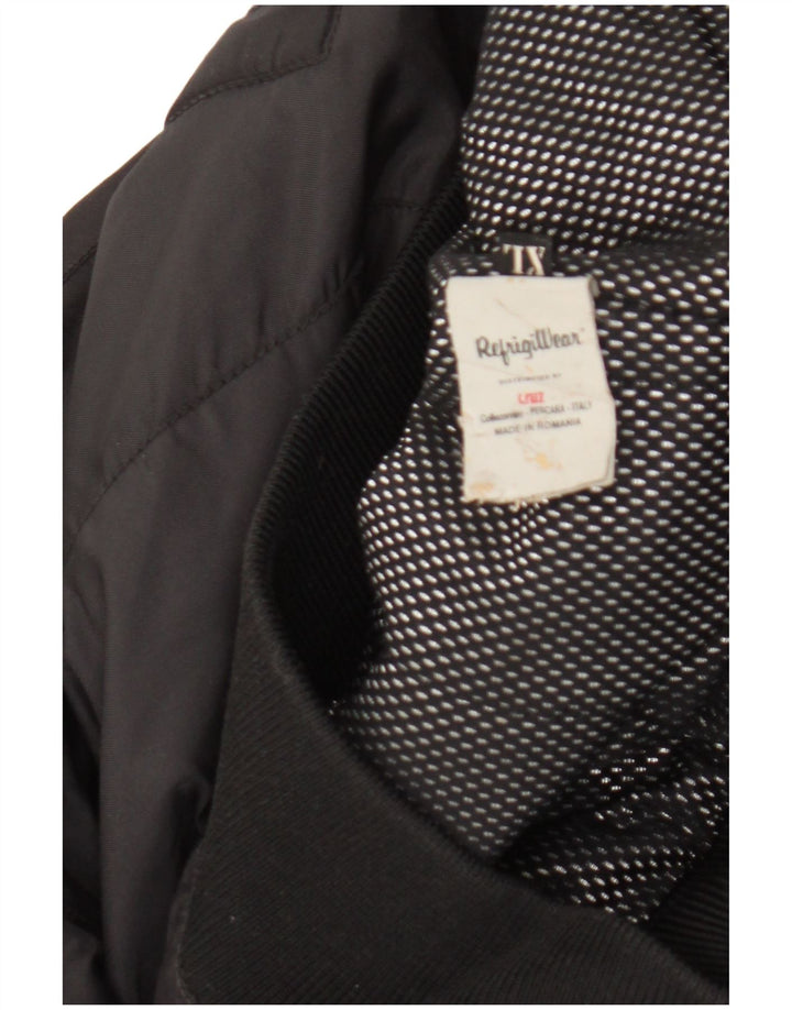 Refrigiwear Chaqueta Bomber para Hombre UK 42 XL Poliamida Negra