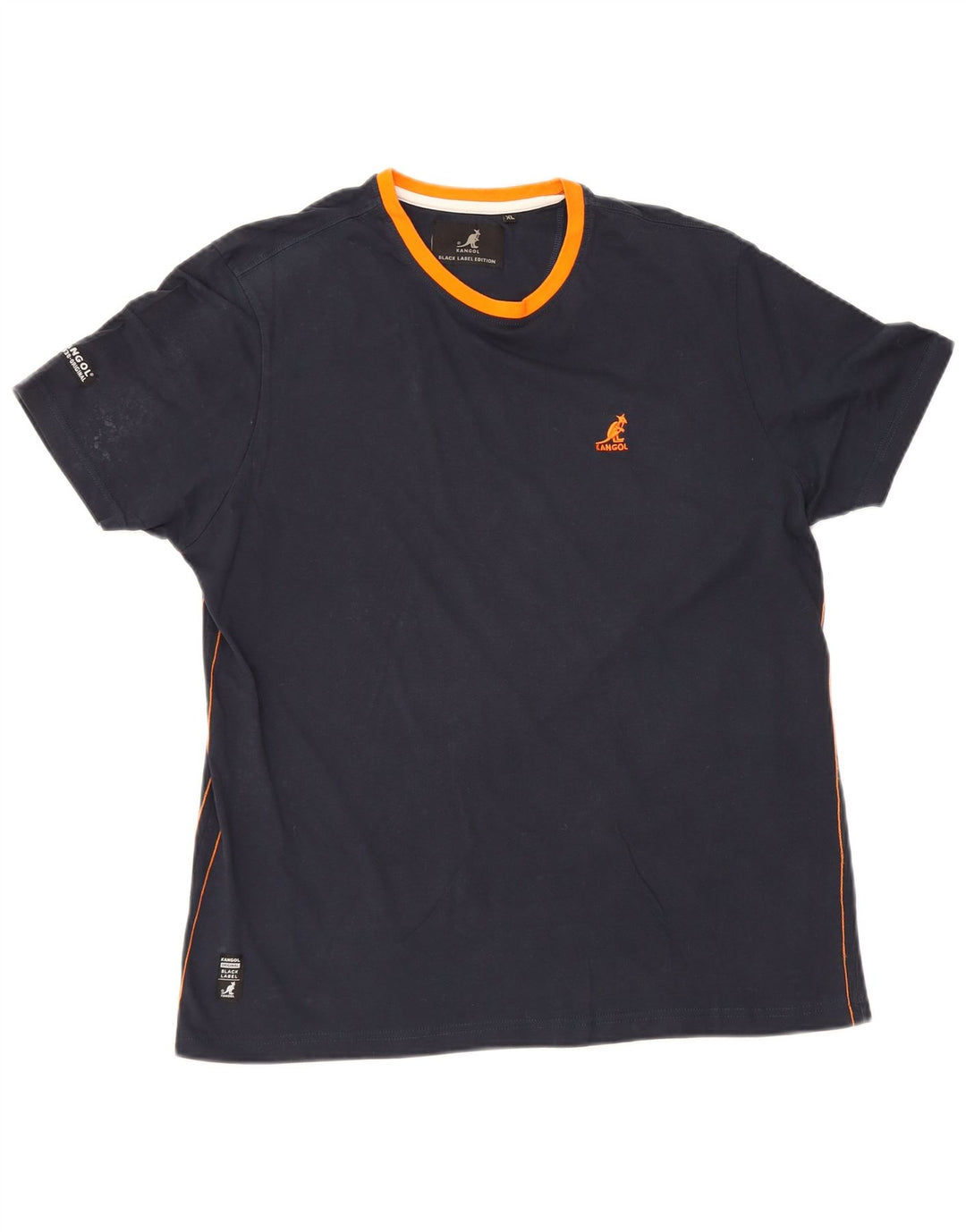 Camiseta Kangol Hombre Top XL Azul Marino Algodón