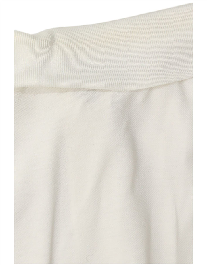Sergio Tacchini Polo Hombre IT 50 Medio Algodón Blanco