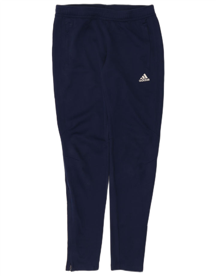 ADIDAS Mujer Climacool Chándal Pantalones UK 12/14 Medio Azul Marino