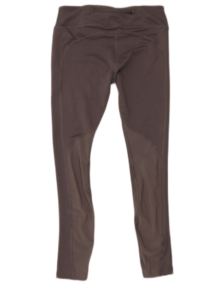 Nike Leggings cortos Dri Fit para mujer UK 40 Poliéster gris medio