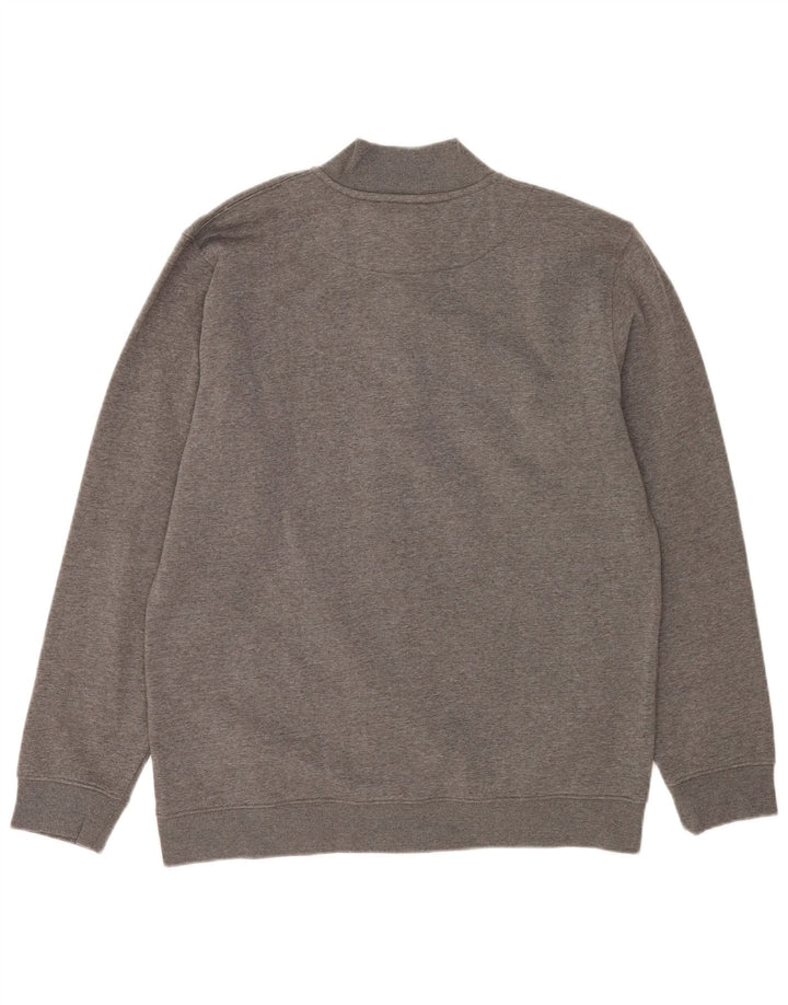 Carrera Chaqueta de chándal para hombre 2XL Poliéster gris