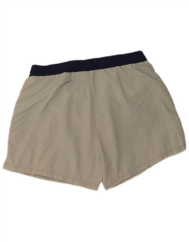 Fila Mens Graphic Sport Shorts Grande Gris Colorblock Poliéster