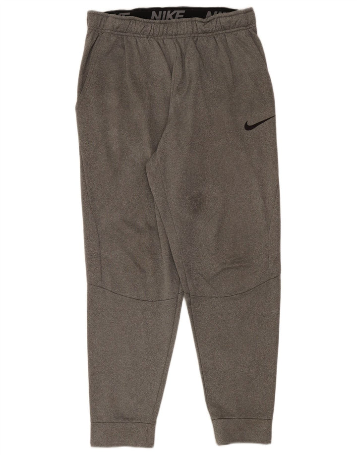 Pantalones De Chándal Nike Dri Fit Para Hombre Joggers Poliéster Moteado Gris Medio