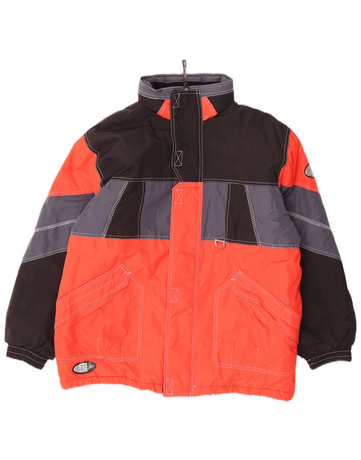Brugi Chaqueta de esquí para hombre UK 44 2XL Rojo Colorblock Poliamida