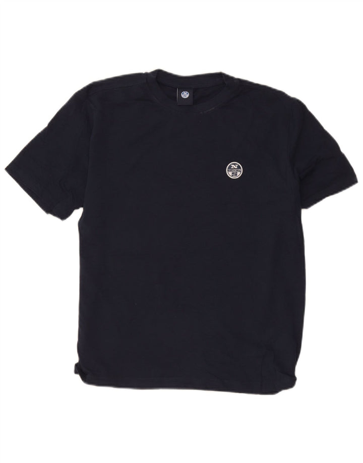 North Sails Camiseta Hombre Top XS Azul Marino Algodón