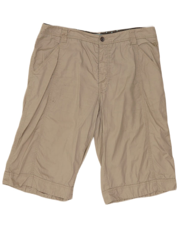 FAT FACE Pantalones cortos chinos para hombre W34 Algodón beige grande