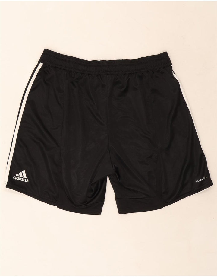 ADIDAS Mens Deutscher Fussball Bund Pantalones cortos deportivos Reino Unido 42 Grande Negro