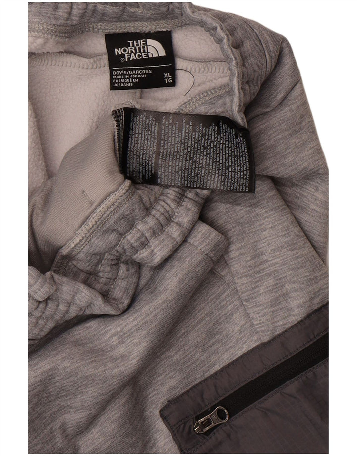 The North Face Pantalones cortos deportivos para niño 14-15 años XL Gris Poliéster moteado