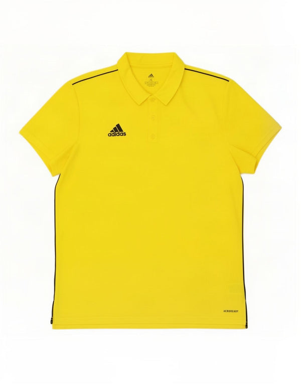 Adidas Hombre Aeroready Polo XL Amarillo Poliéster