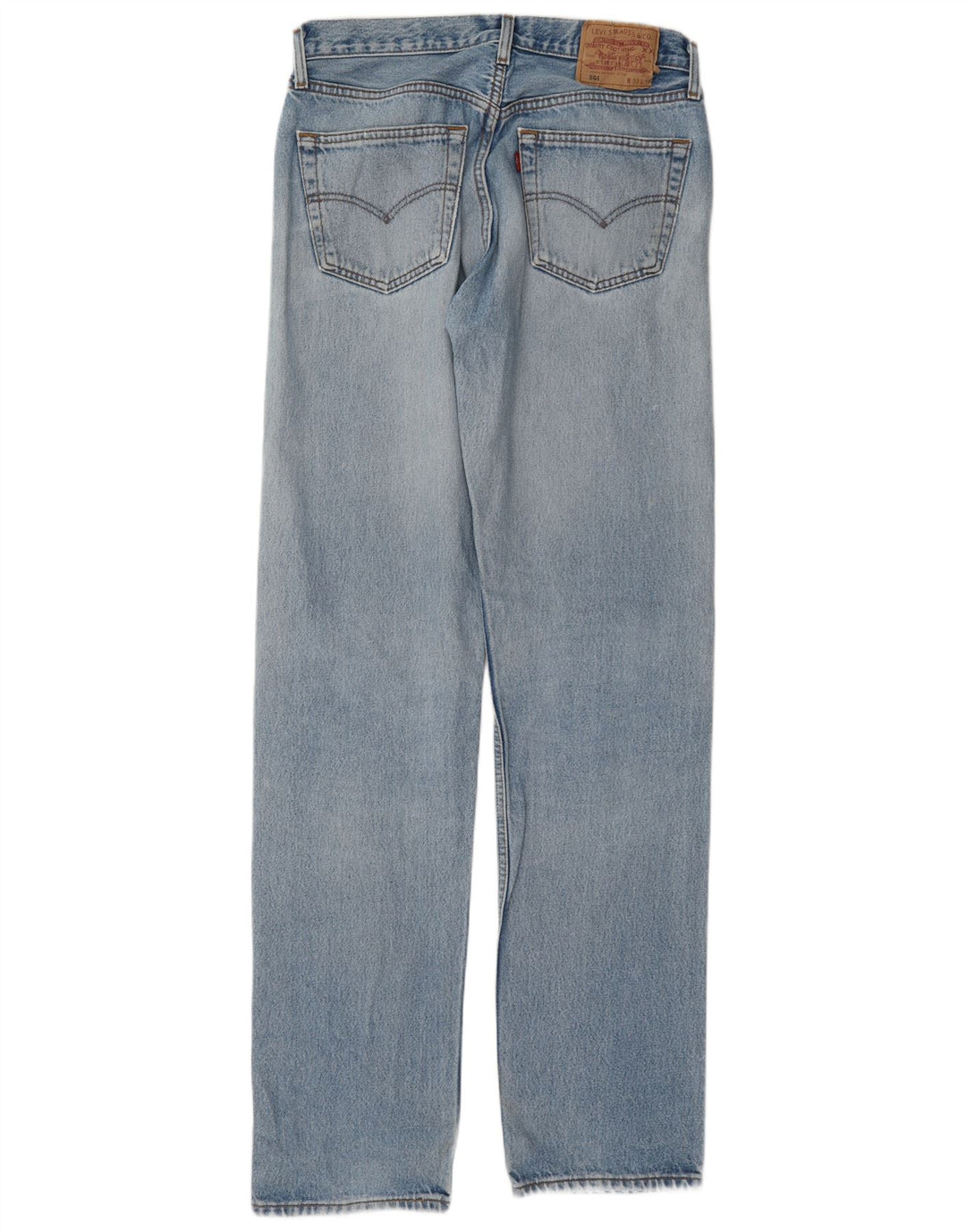 Levi's Jeans rectos 501 para hombre W33 L36 Algodón azul