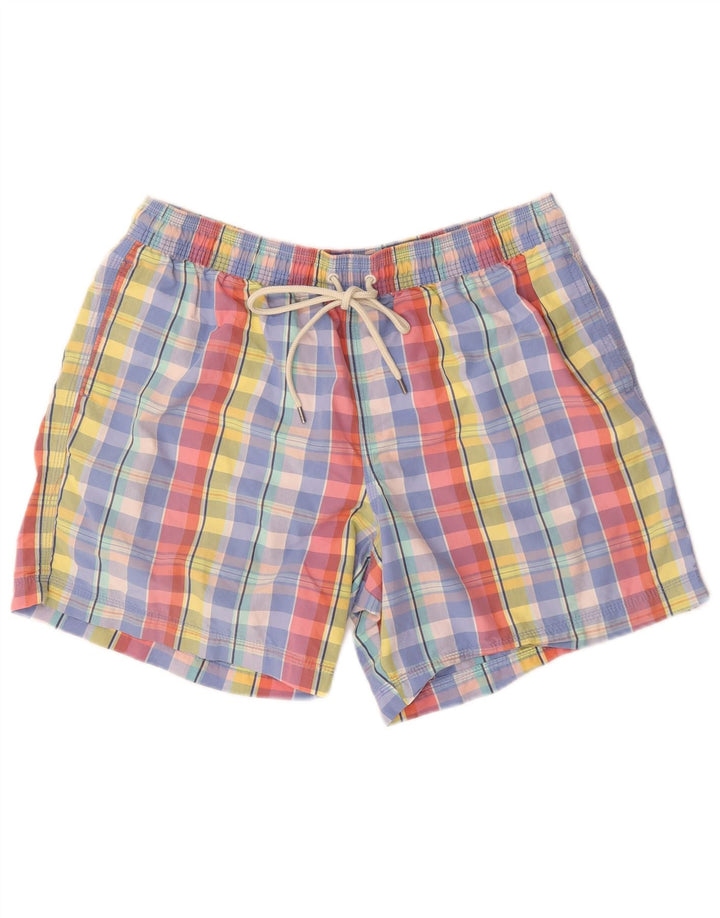 Marks & Spencer Bañador Hombre XL Algodón A Cuadros Multicolor