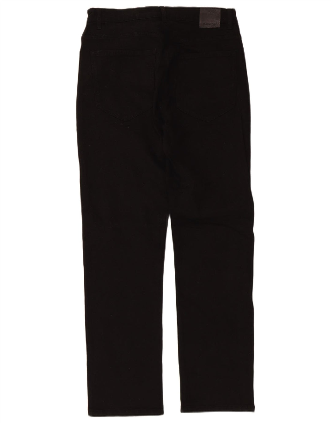 Massimo Dutti Jeans Rectos Mujer EU 38 Small W28 L27 Negro Algodón
