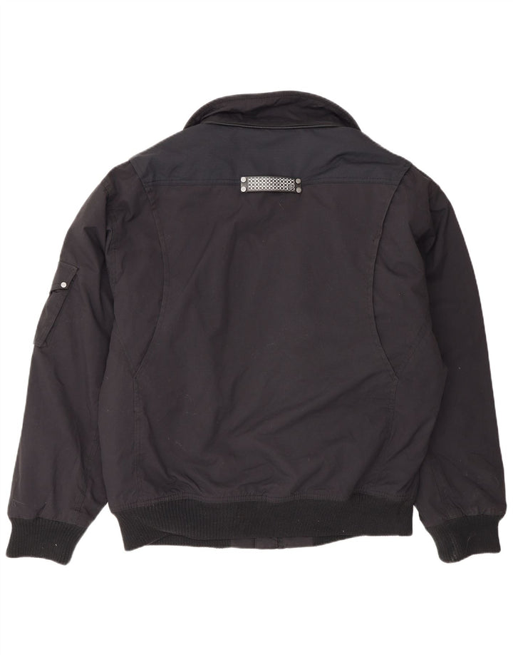Helly Hansen Chaqueta Bomber para Hombre UK 40 Large Nylon Negro