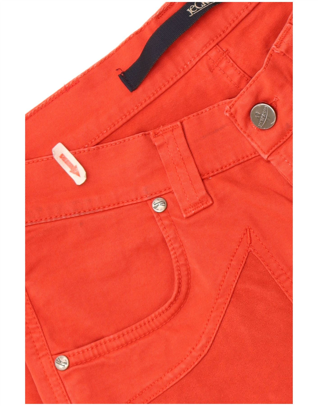Vaqueros ajustados para mujer Jeckerson W30 L32 Algodón rojo