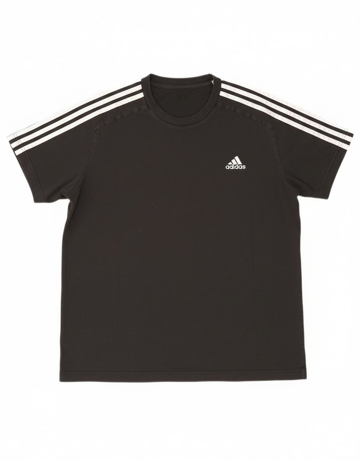 Adidas - Camiseta para hombre, talla grande, color negro