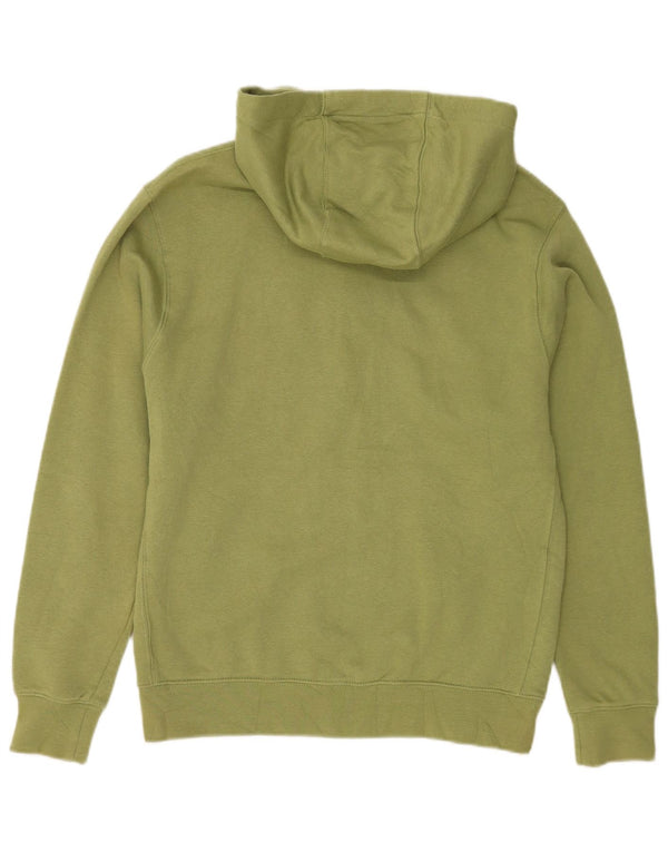 Nike - Sudadera con capucha y cremallera para hombre, color verde medio, algodón