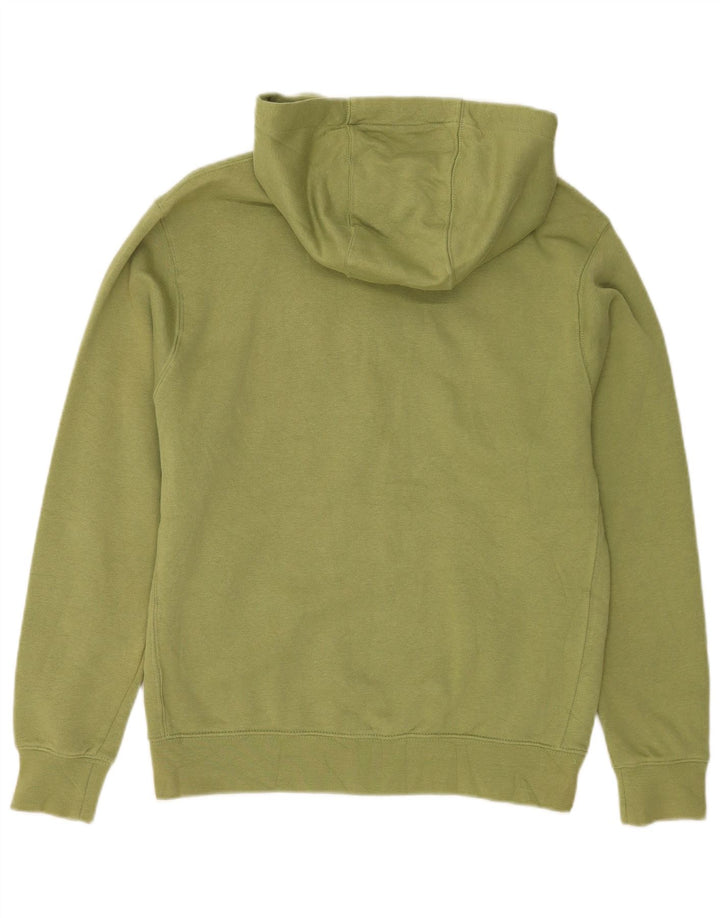 Nike - Sudadera con capucha y cremallera para hombre, color verde medio, algodón