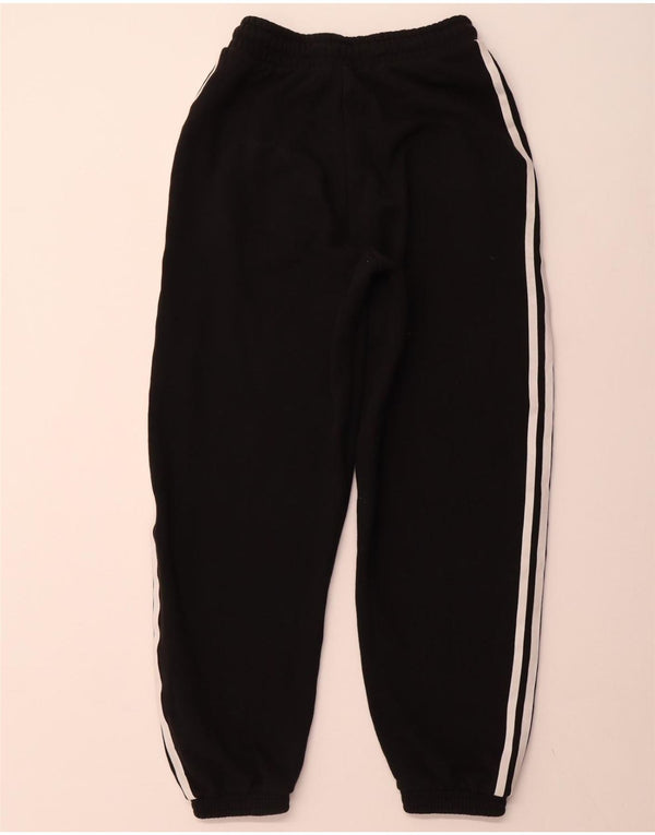 ADIDAS Pantalones de chándal para mujer Joggers UK 8 Small Black Cotton