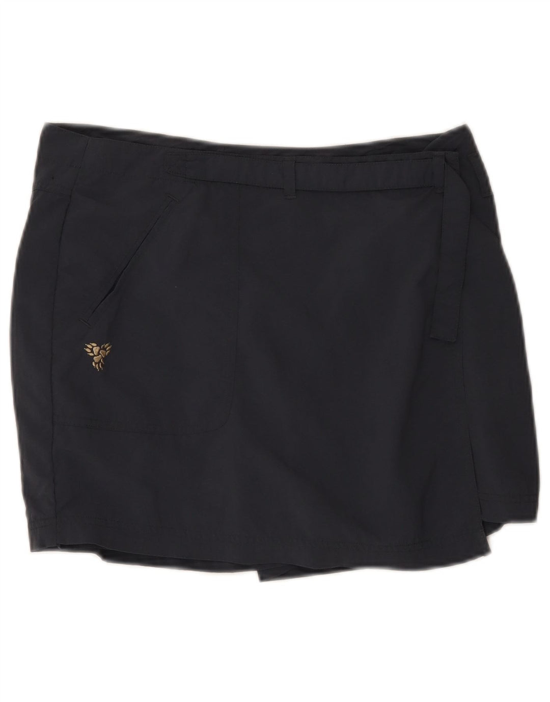 Jack Wolfskin Falda pantalón para mujer UK 10/12 Medium W30 Azul marino Poliamida