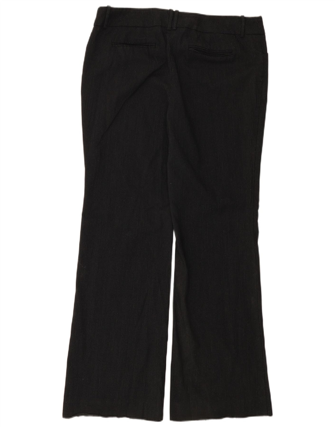 MOSSIMO Pantalones casuales con corte de bota para mujer US 12 Large W34 L31 Black Pinstripe