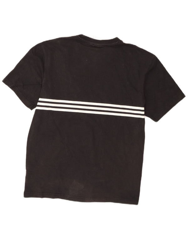 Adidas - Camiseta gráfica para hombre, talla mediana, algodón negro