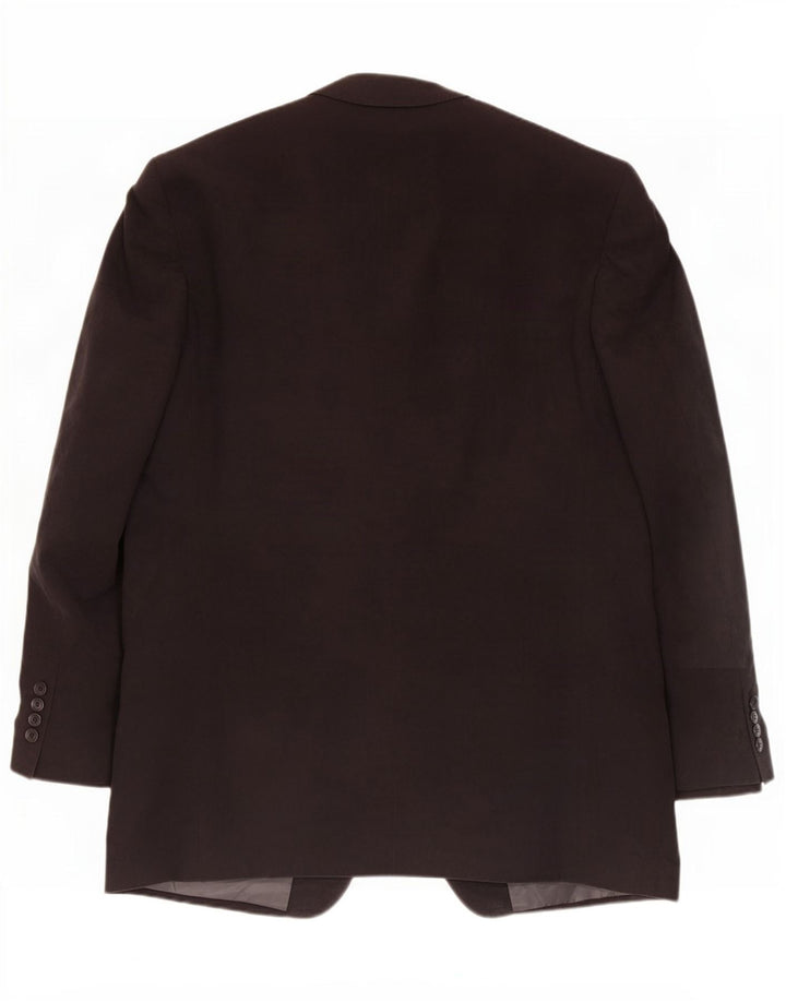 Marks & Spencer Chaqueta tipo blazer larga de 3 botones para hombre Poliéster gris grande
