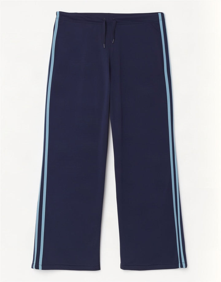 Adidas Pantalones de chándal para mujer UK 44 Medio Azul marino Poliéster