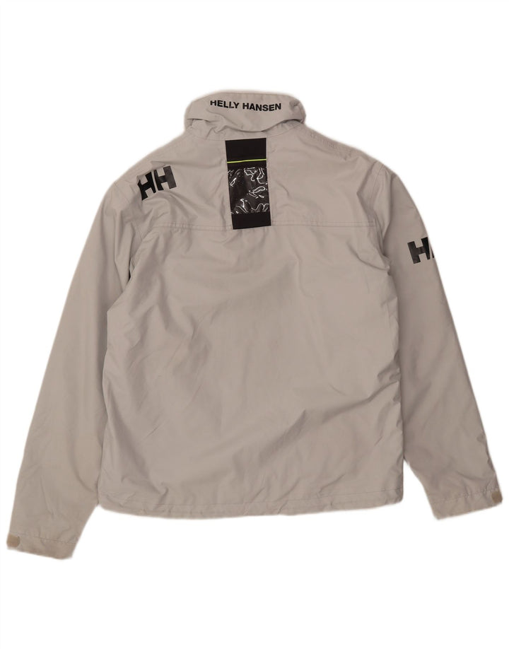 HELLY HANSEN Chaqueta cortavientos gráfica para hombre UK 38 Gris medio