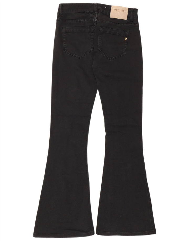 Vaqueros Acampanados Mujer Dondup W26 L31 Algodón Negro