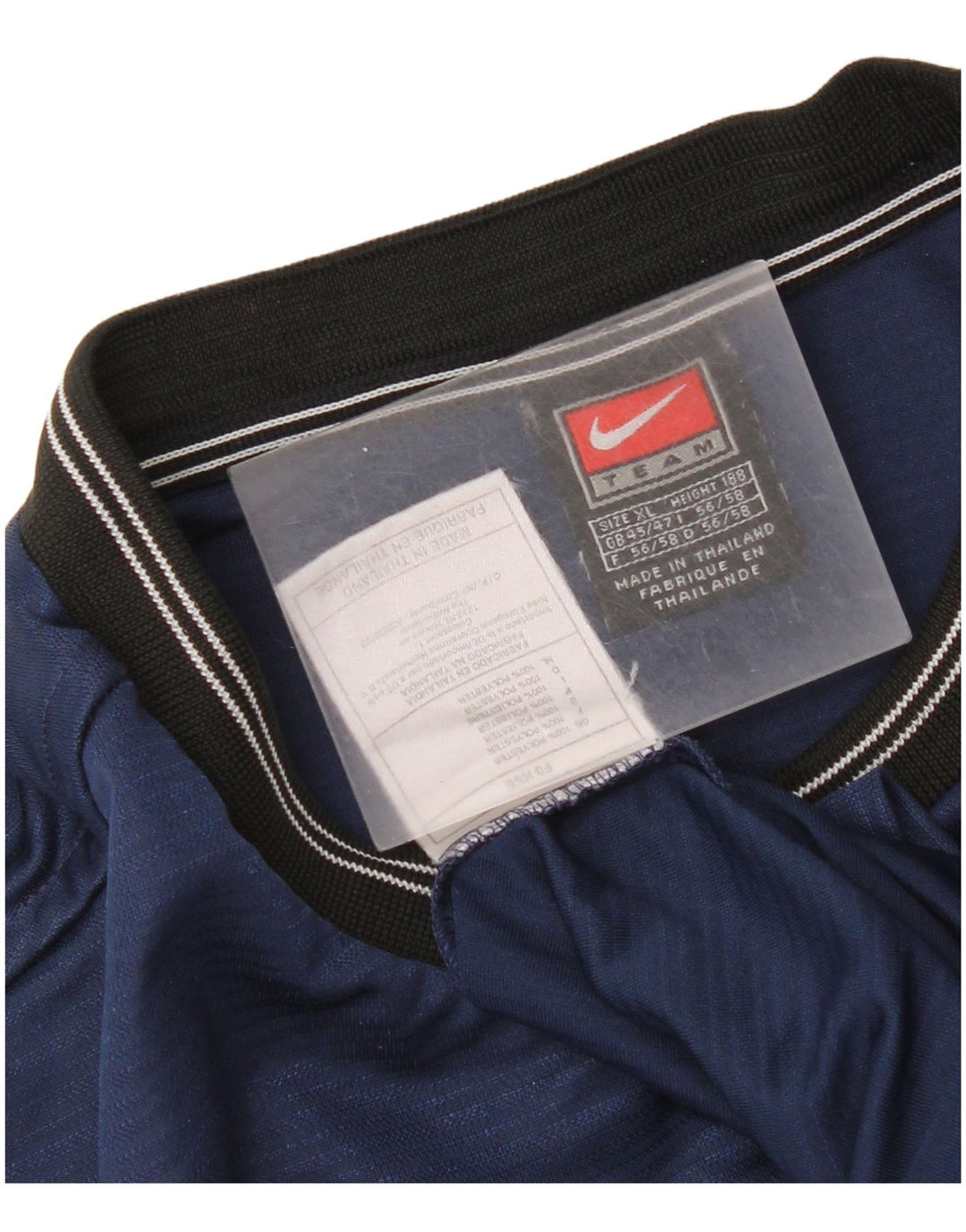 Nike Camiseta Hombre Top UK 45/47 XL Azul Marino Poliéster