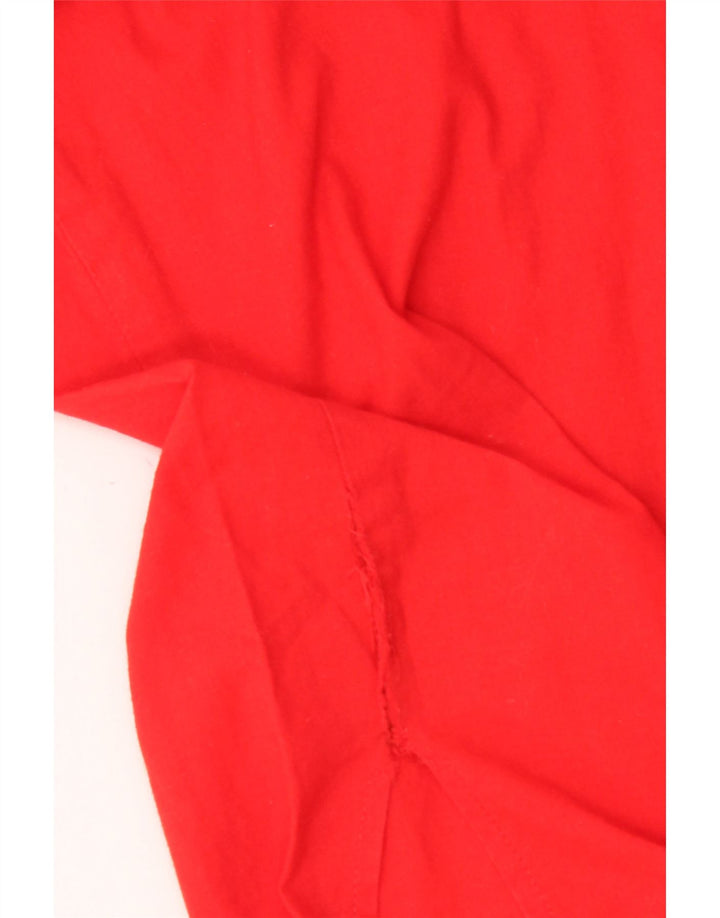 VINTAGE Womens Shift Dress UK 14 Medium Red Vintage Vintage and Second-Hand Vintage from Messina Hembry 