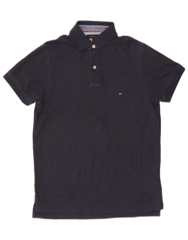 Tommy Hilfiger Polo Slim Fit para Hombre Pequeño Algodón Azul Marino