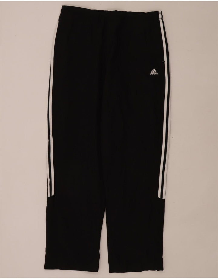 Adidas Pantalones de chándal para mujer UK 46 Grande Poliéster negro