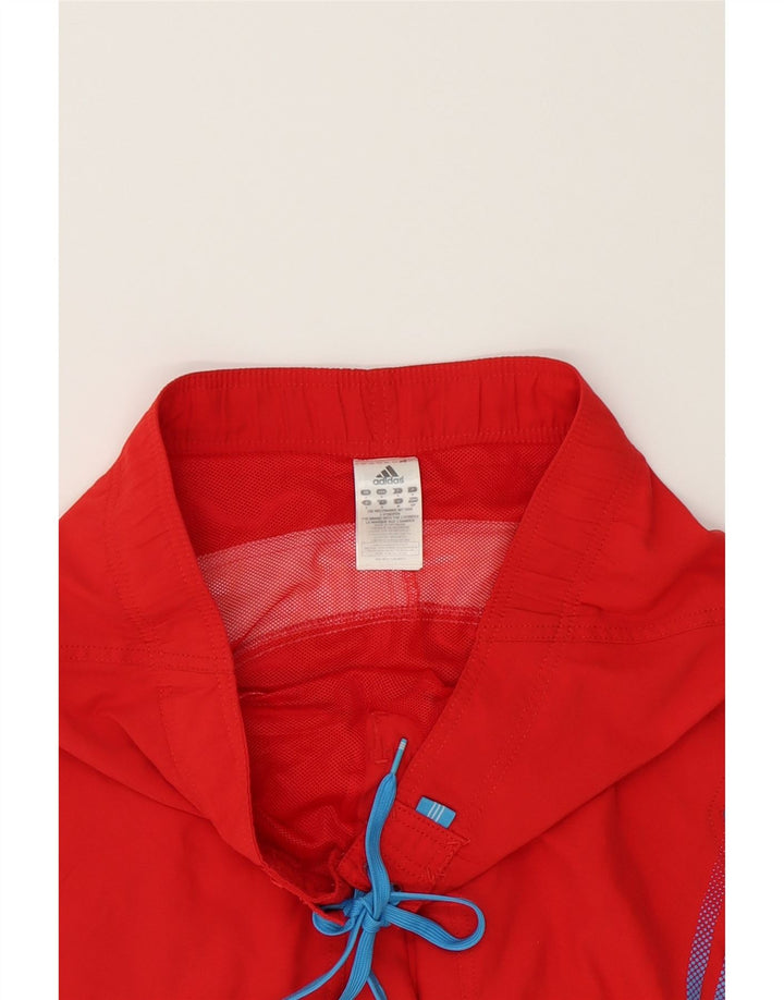 ADIDAS Mens Swimming Shorts Small Red Colourblock Vintage Adidas and Second-Hand Adidas from Messina Hembry 