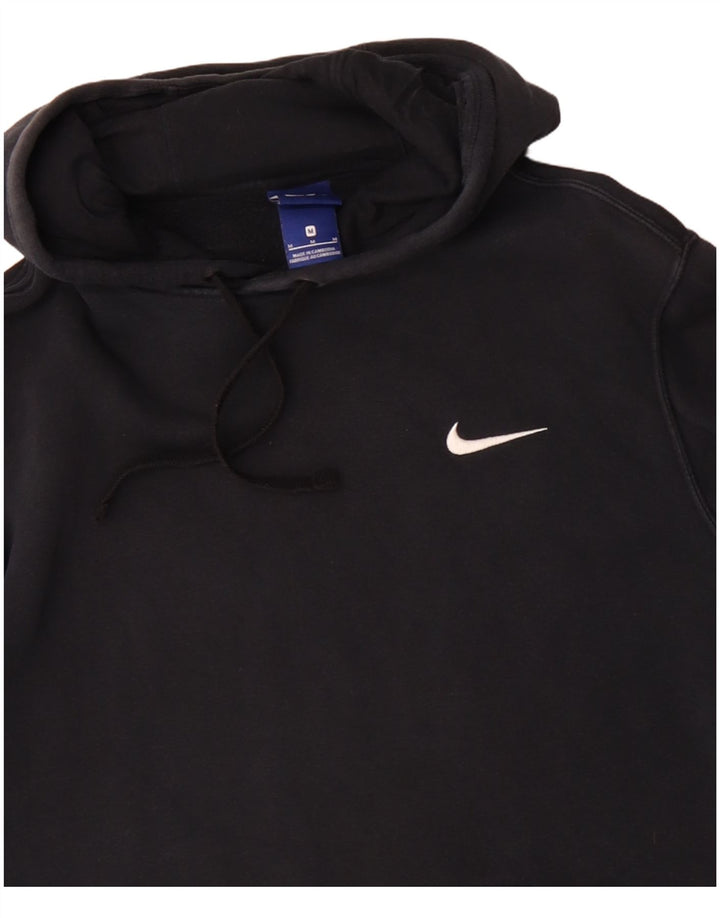 Nike - Sudadera con capucha para hombre (algodón negro mediano)