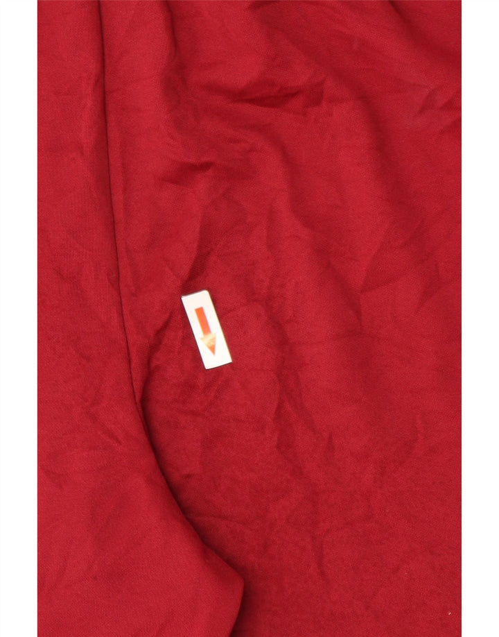 Nike Dri Fit - Pantalones cortos deportivos para hombre (poliéster), color rojo