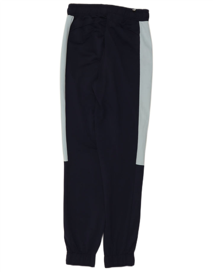 Puma Pantalones De Chándal Para Hombre Joggers Small Azul Marino Colorblock Poliéster