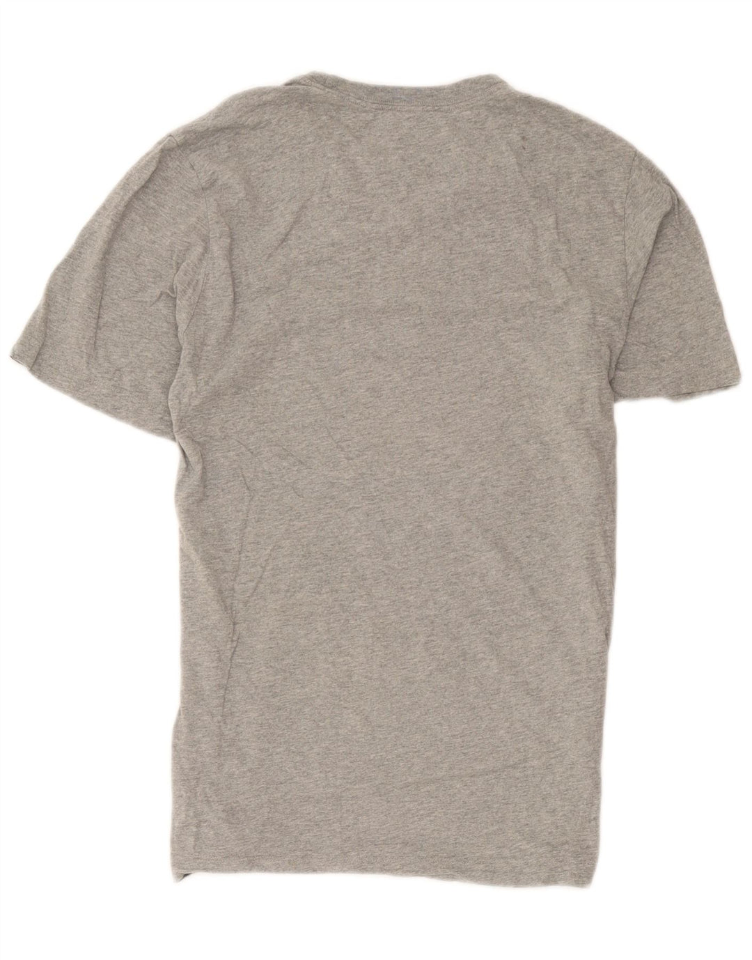Nike Camiseta para mujer Top UK 44 Algodón gris medio