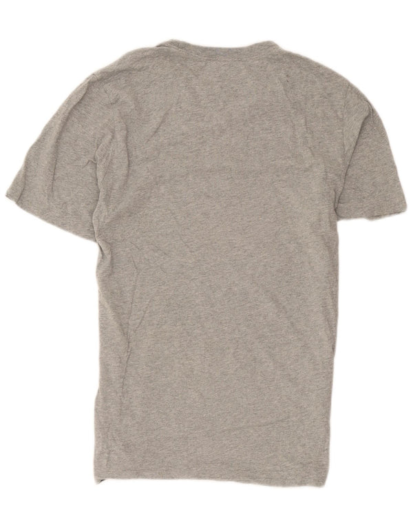 Nike Camiseta para mujer Top UK 44 Algodón gris medio