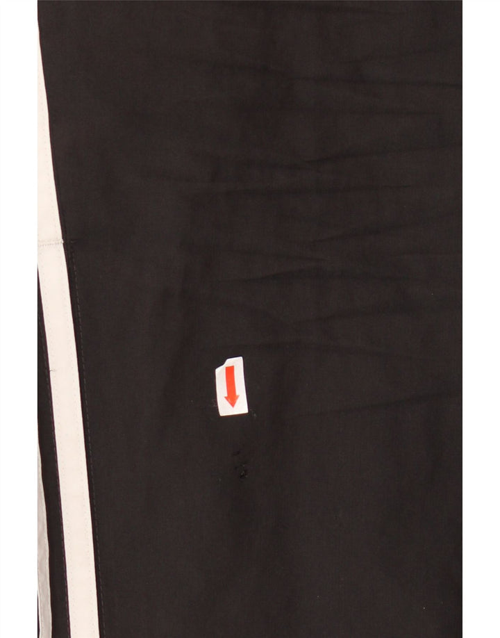 ADIDAS Hombre Graphic Chándal Pantalones Joggers Grande Poliéster Negro