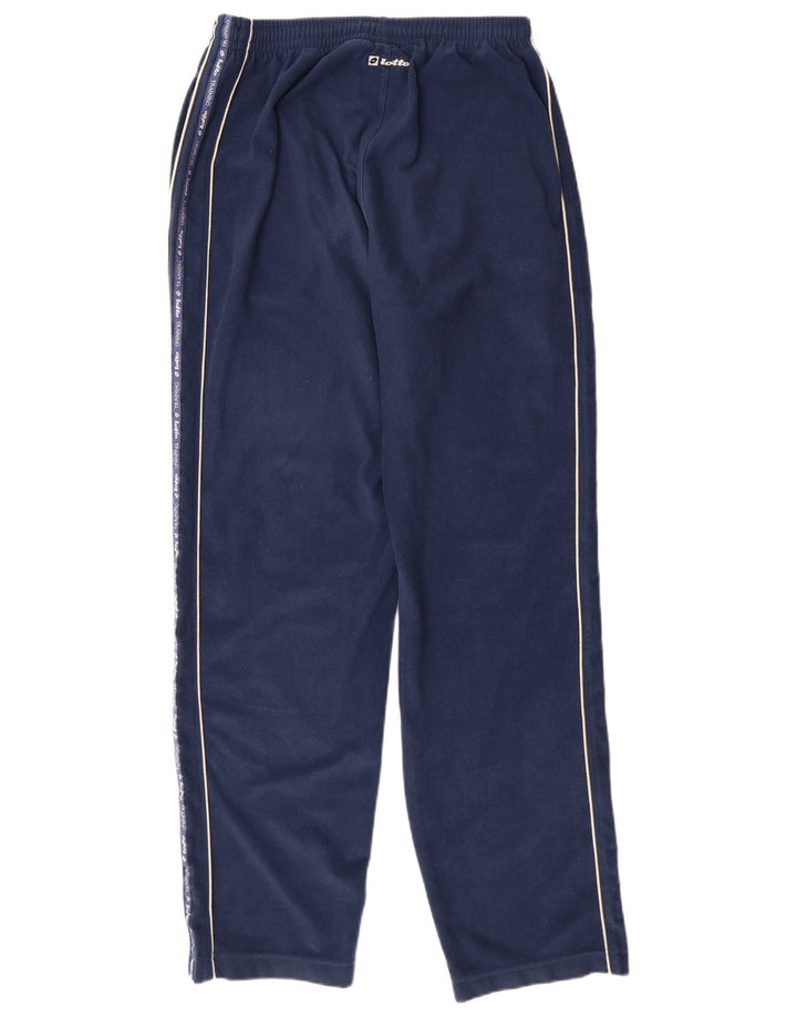 LOTTO Pantalones de chándal de forro polar para hombre UK 40/42 Medium Azul marino
