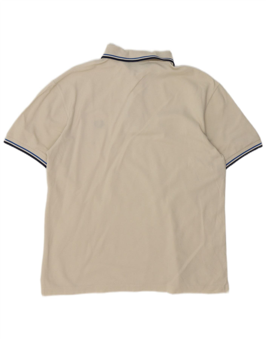 Fred Perry Polo De Hombre De Algodón A Rayas Blanco Medio
