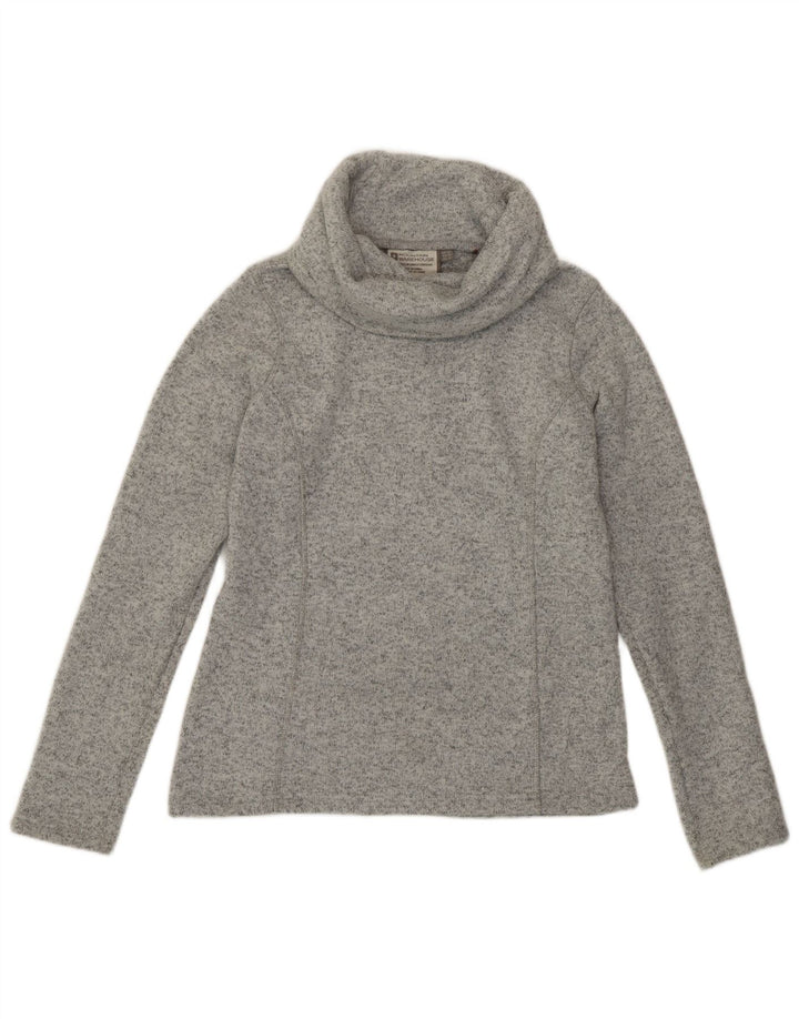 Jersey tipo jersey con cuello vuelto para mujer de Mountain Warehouse UK 40 Small Grey Moteado