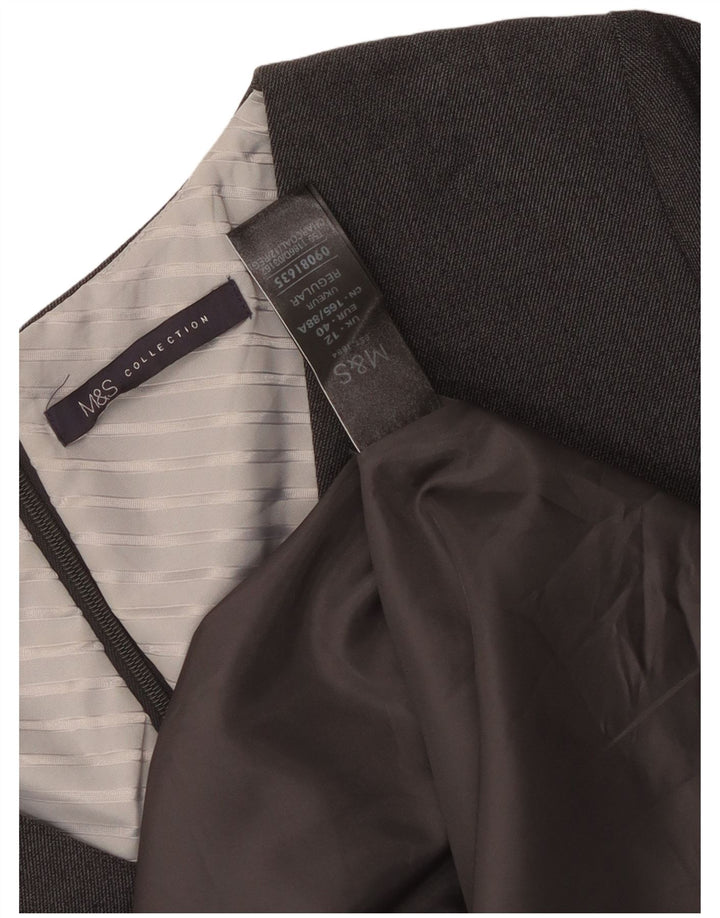 Marks & Spencer Vestido tubo para mujer UK 42 Poliéster gris medio