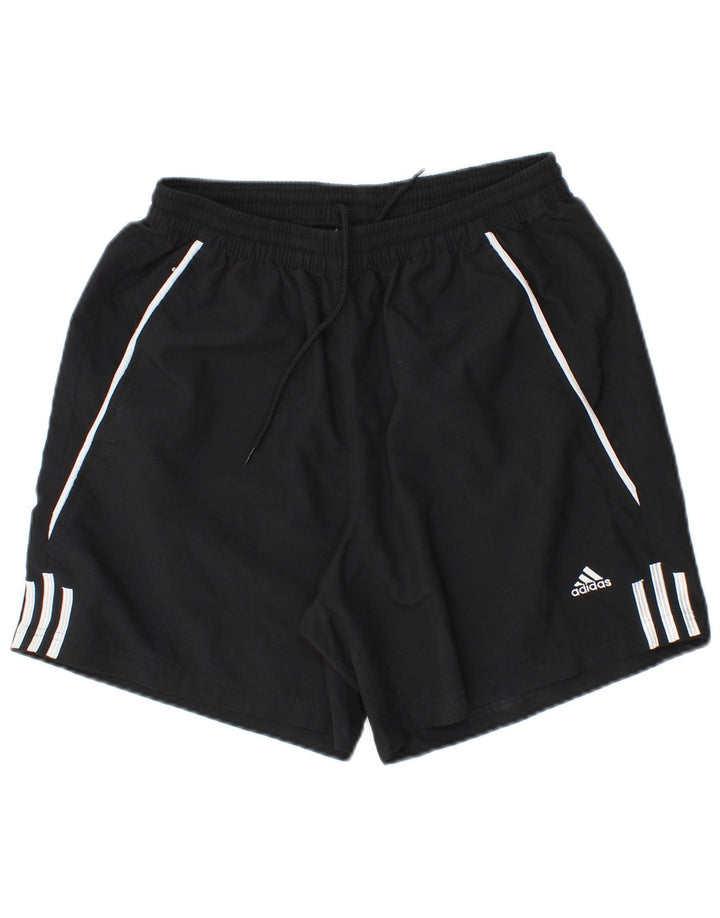Pantalón Corto Deportivo Adidas Hombre Mediano Negro Poliéster