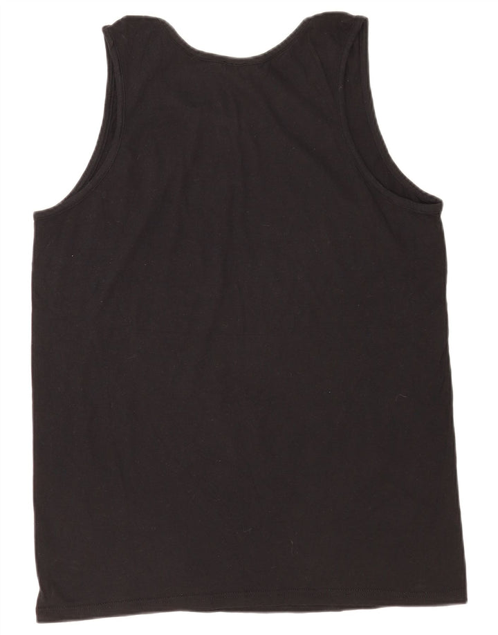 Kappa Hombre Chaleco Top XL Negro Algodón