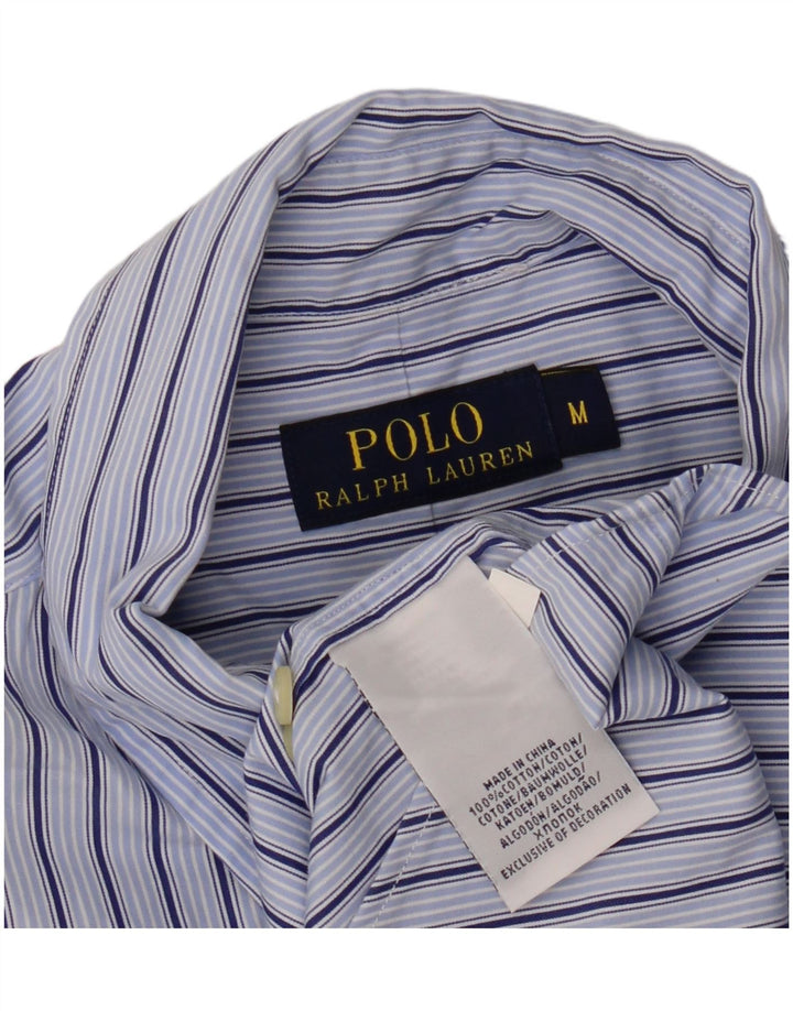 Camisa Polo Ralph Lauren Hombre Algodón A Rayas Azul Medio
