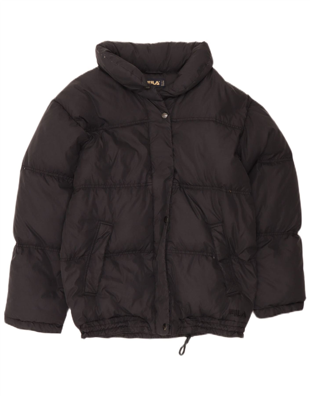 Fila Chaqueta acolchada con capucha para mujer IT 46 Large Black