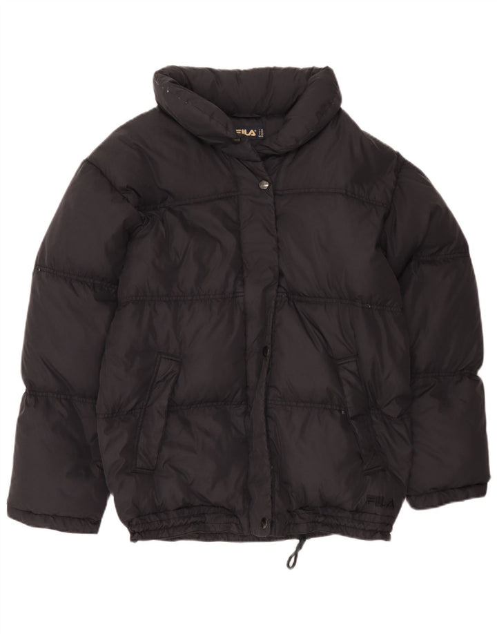 Fila Chaqueta acolchada con capucha para mujer IT 46 Large Black